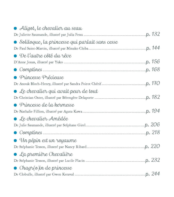 Histoires de princesses et de chevaliers