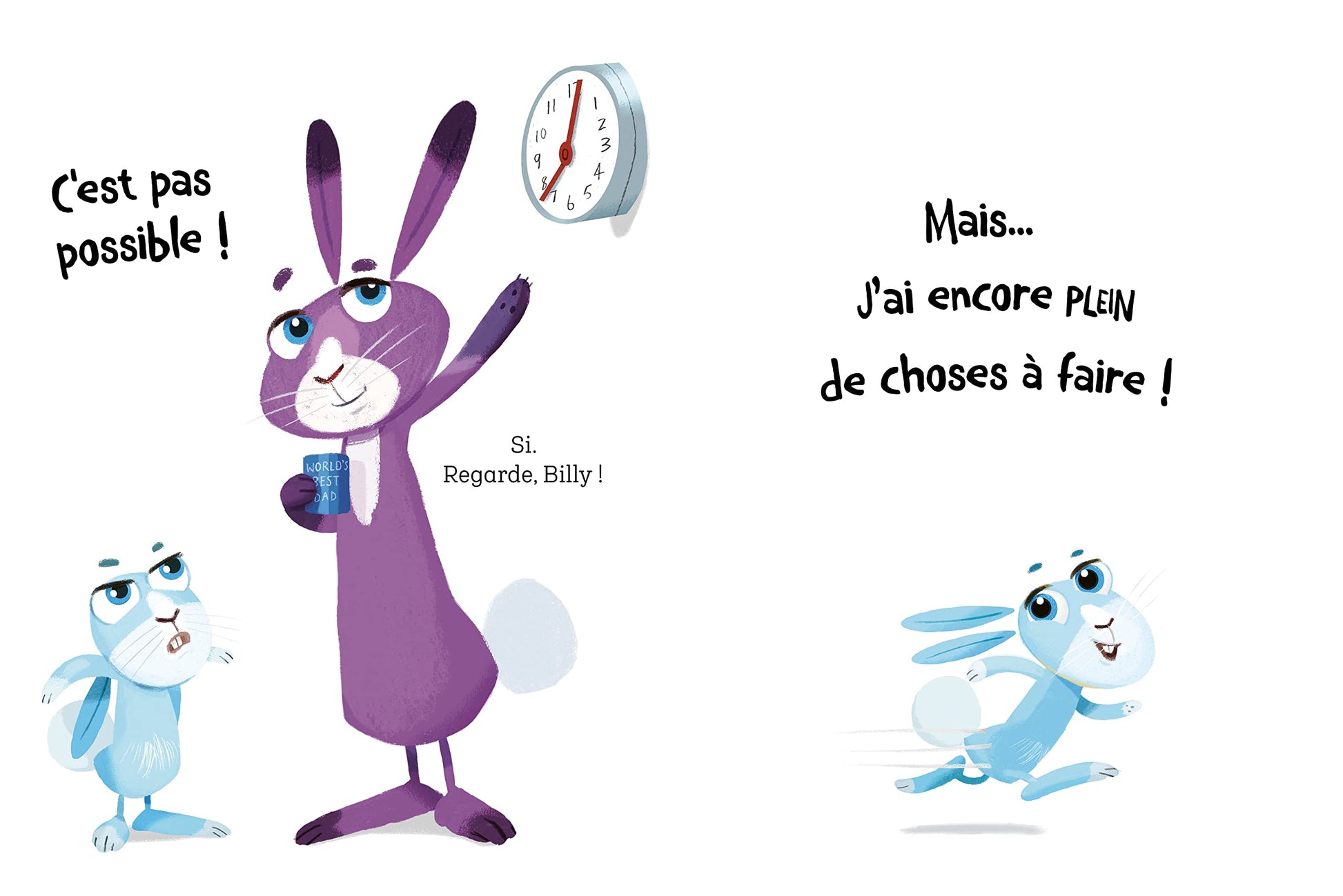 Je ne veux pas aller au lit !