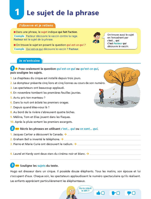 Français CM2 - Cahier du jour Cahier du soir