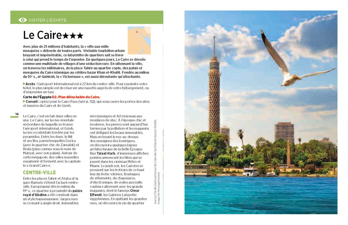Guide Vert WE&GO Égypte, Le Caire, Vallée du Nil