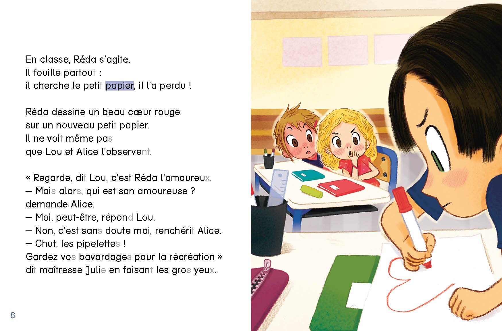 Je suis en CP - Niveau 3 - Les amoureux