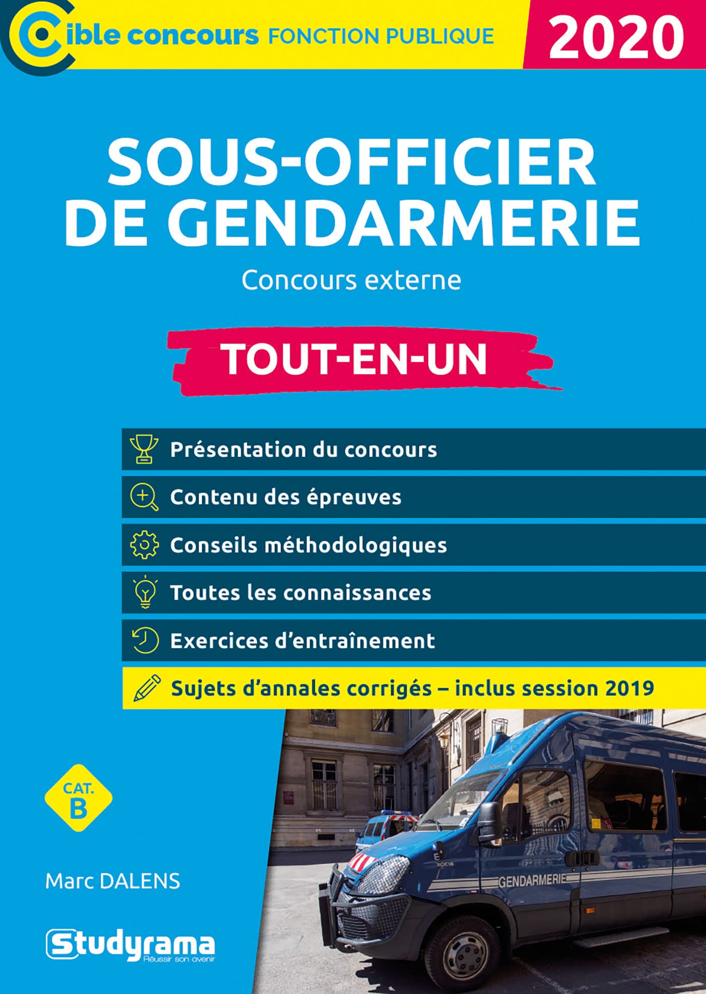 Sous-officier de gendarmerie - concours externe