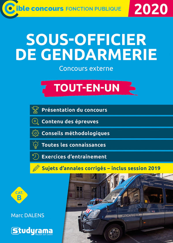 Sous-officier de gendarmerie - concours externe