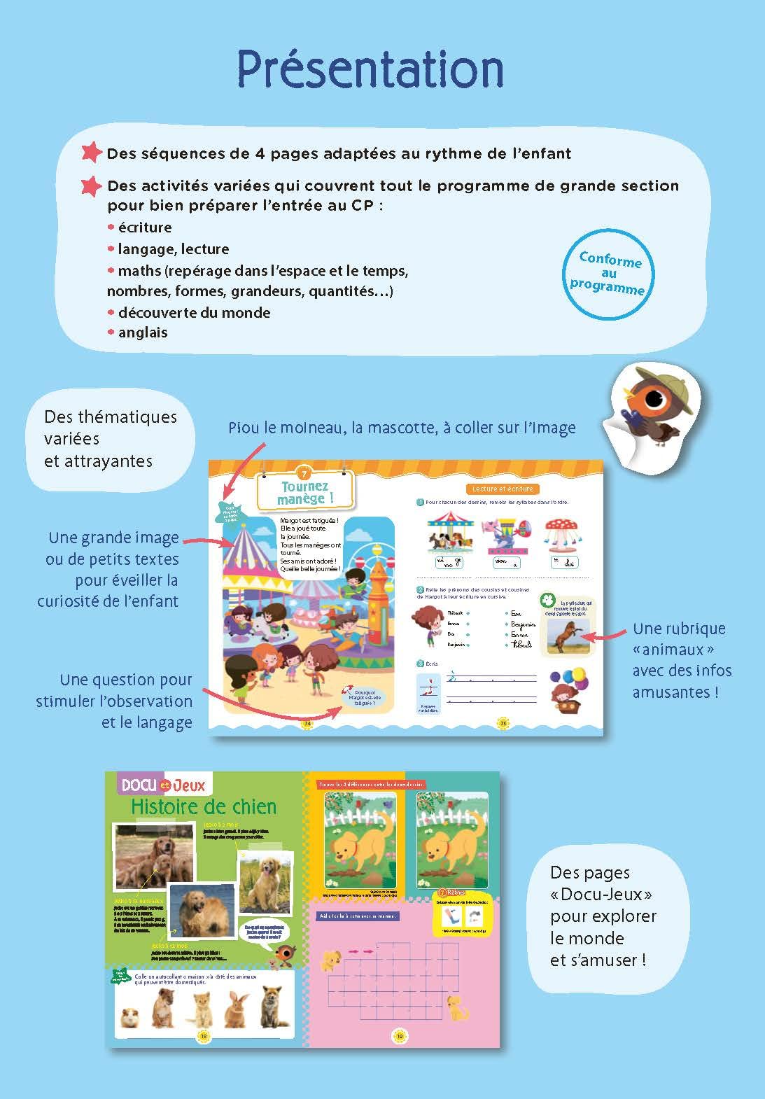 Cahier de vacances 2025, de la GS vers le CP 5-6 ans: Magnard, l’inventeur du cahier de vacances