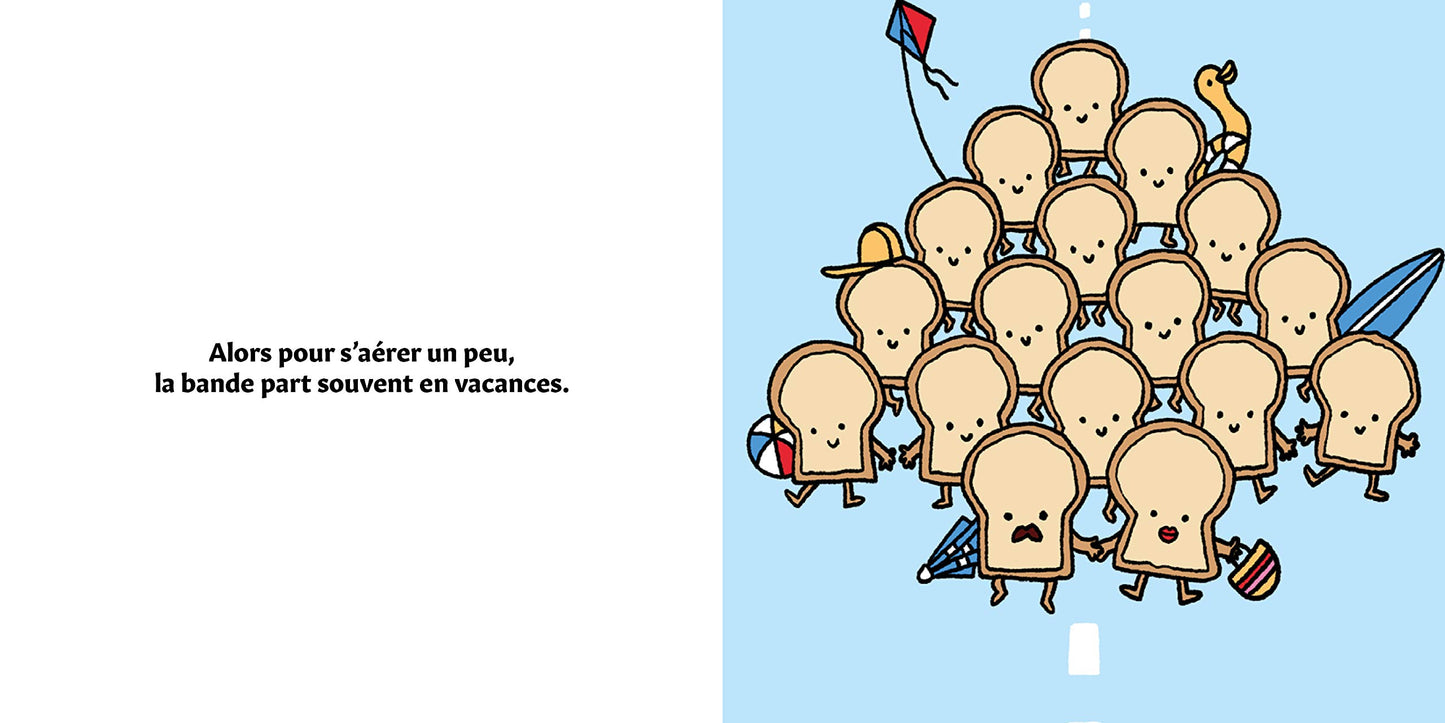 Jacques le pain de mie part en vacances