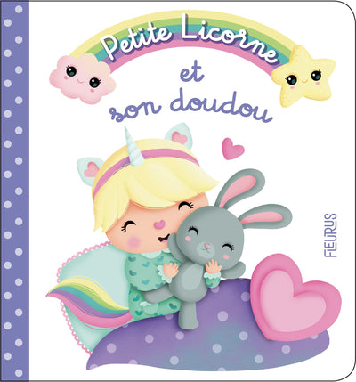 Petite licorne et son doudou