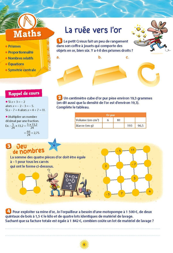 Cahier de vacances 2025, de la 5e vers la 4e: Magnard, l'inventeur des cahiers de vacances