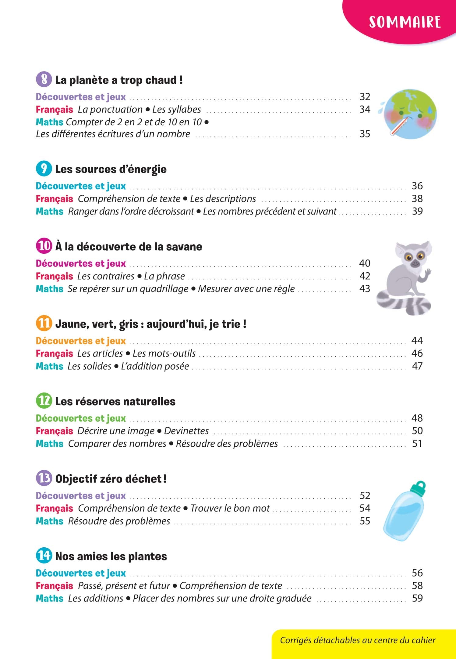 Cahier de vacances 2023, du CP vers le CE1 6-7 ans - Vacances vertes: Le premier cahier de vacances écoresponsable