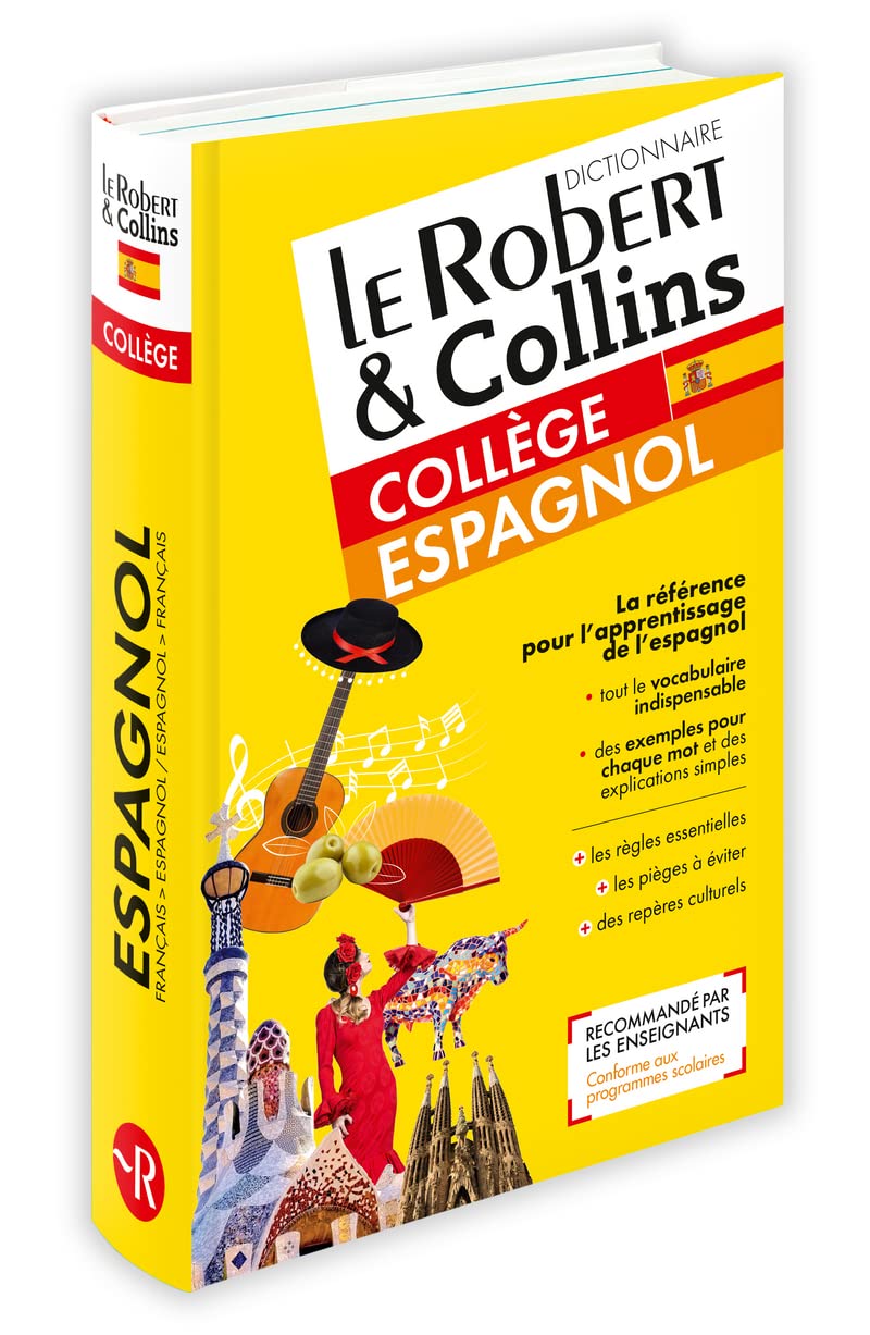 Dictionnaire Le Robert & Collins collège espagnol: Relié