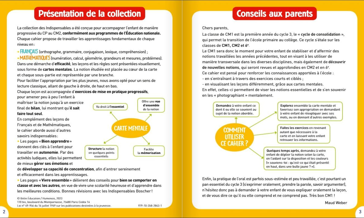 Les indispensables de CM1