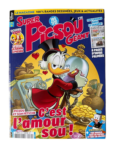 Super Picsou Géant Numéro 232 : Picsou et son fétiche, c'est l'amour sou !