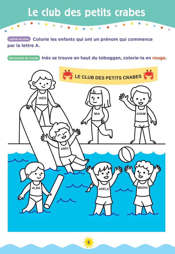 Cahier de vacances 2022, Coloriages éducatifs maternelle 3-6 ans: Magnard, l'inventeur des cahiers de vacances