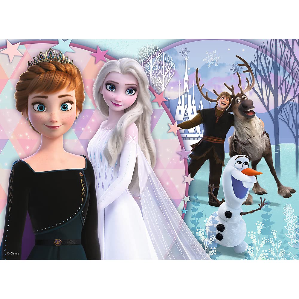 Trefl Frozen 2 30 Pièces pour Les Enfants à partir de 3 Ans Puzzle, 18275, La Reine des neiges Magique Disney La Reine des neiges 2