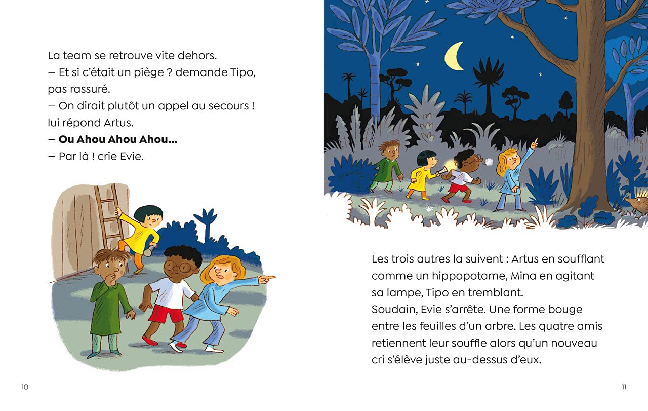 Topaze, l'île merveilleuse - Des cris dans la nuit - CP niveau 3 -Premières lectures Lito