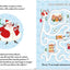 Mes 6 labyrinthes de Noël - Livre-jeu avec 6 chemins de doigt en creux - Dès 2 ans