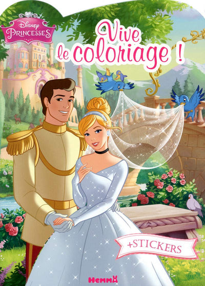 Disney Princesses Cendrillon - Vive le coloriage !