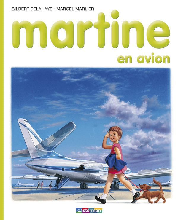 Martine en avion