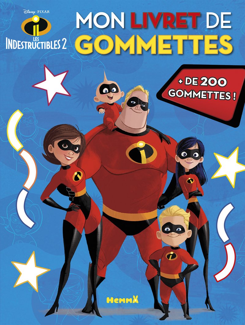 Disney Les Indestructibles 2 - Mon livret de gommettes