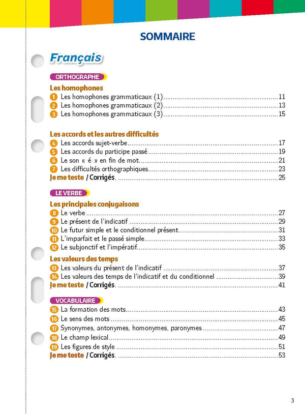 Mon Année Brevet Les 200 fiches Brevet 3e
