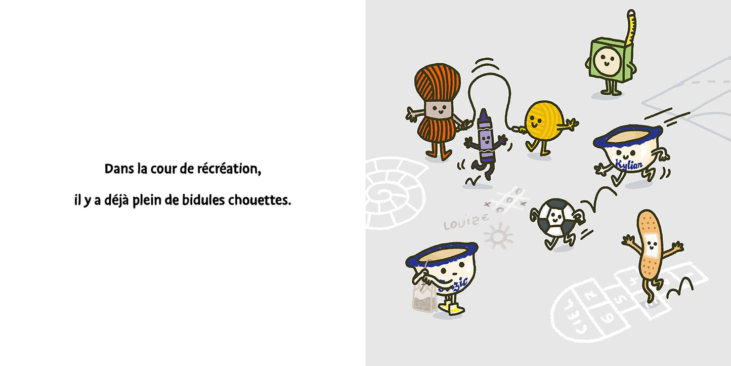 LES BIDULES CHOUETTES - SOIZIC LE BOL BRETON RENTRE À L'ÉCOLE