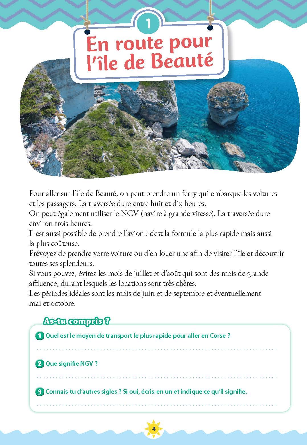 Cahier de Vacances 2020 du CM2 Vers 6e 10-11 Ans