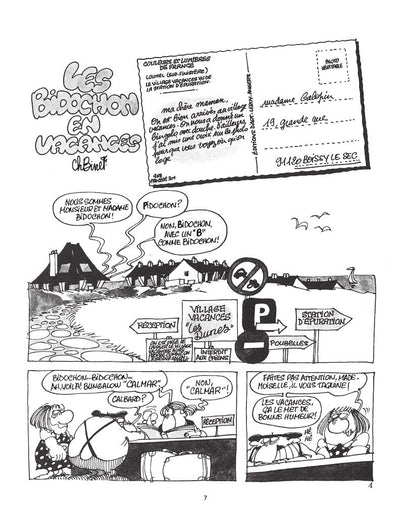 Les Bidochon, Tome 2 : Les Bidochon en vacances - 22.5 x 17 cm