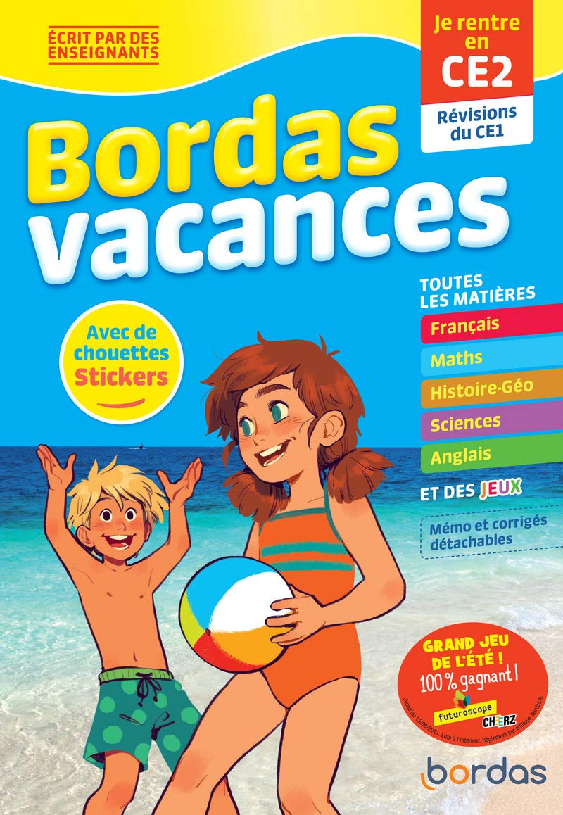 Bordas Vacances - Je rentre en CE2