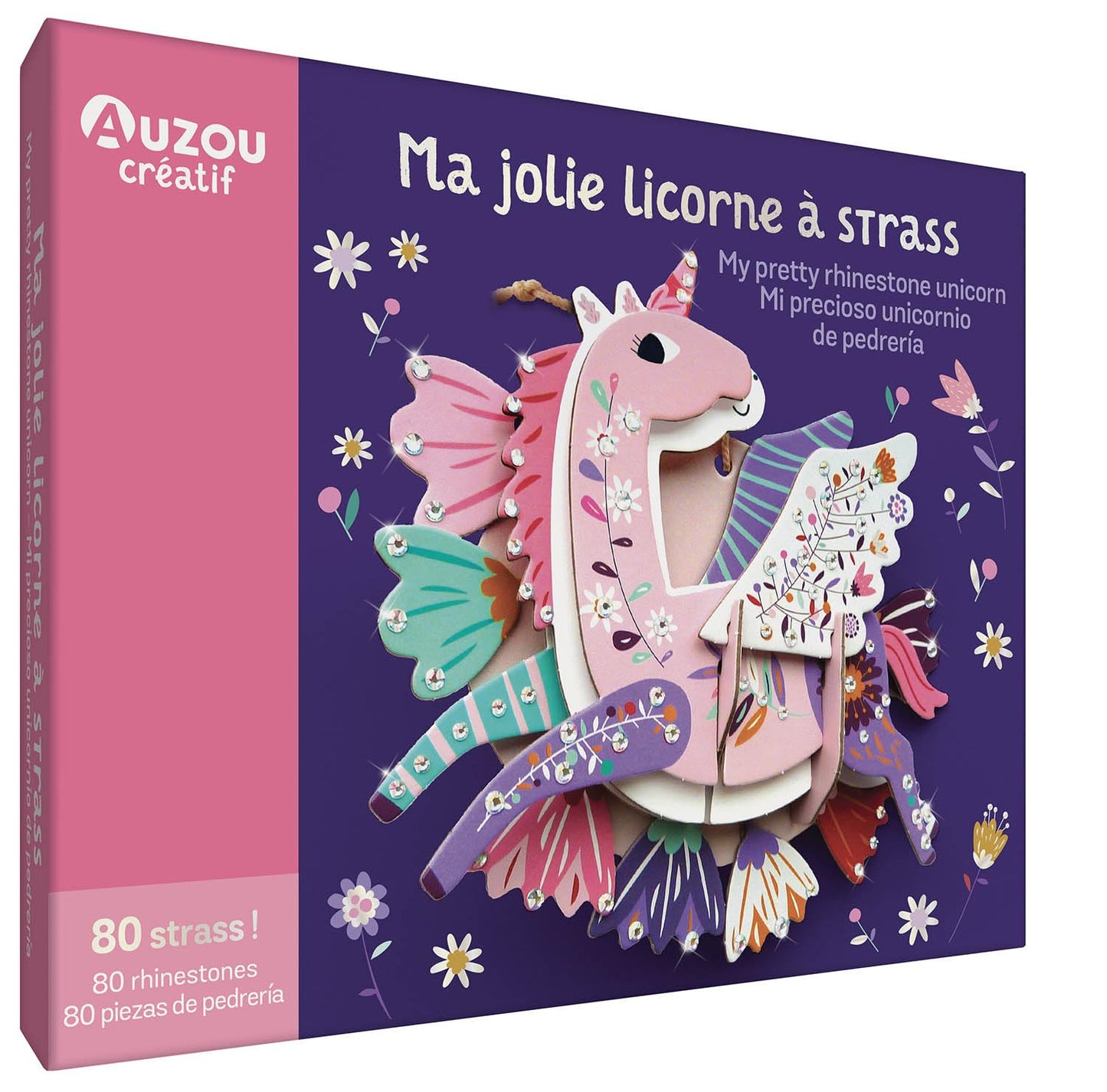 MON COFFRET D'ARTISTE - MA JOLIE LICORNE À STRASS