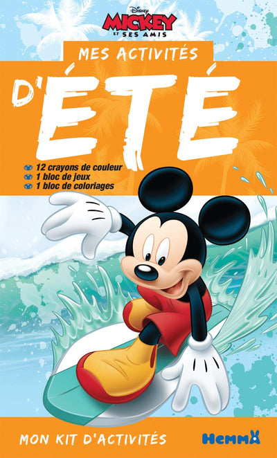 Disney Mickey - Mon kit d'activités - Mes activités d'Eté