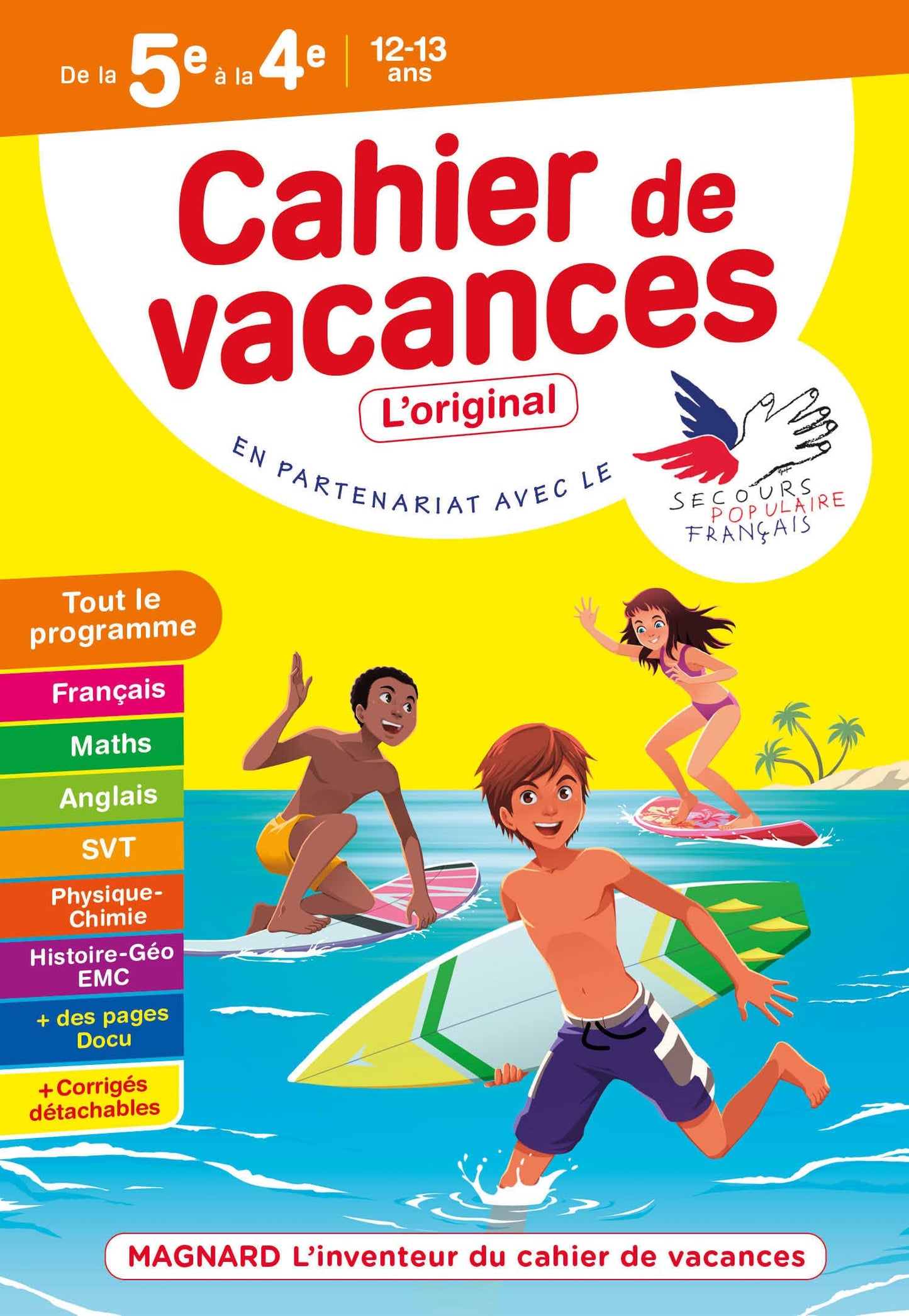 Cahier de vacances 2022, de la 5e vers la 4e: Magnard, l'inventeur des cahiers de vacances