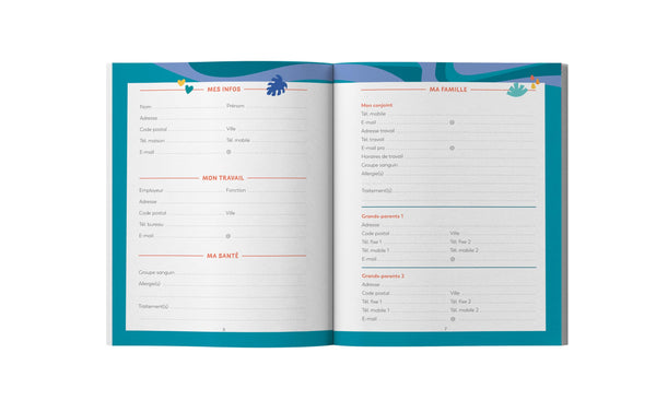 Agenda familial Mémoniak pocket, sept. 2024 - déc. 2025