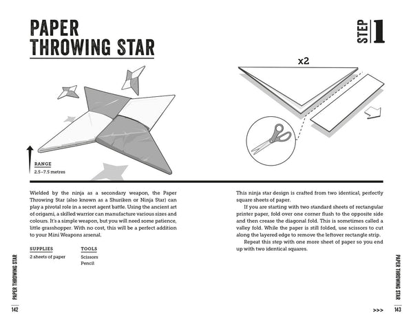 Desk Wars: Make secret weapons from stationery with 30 models to build yourself