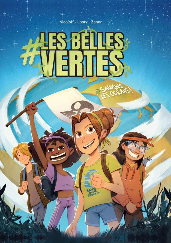 #Les Belles Vertes - Tome 1 Sauvons les océans ! (1)