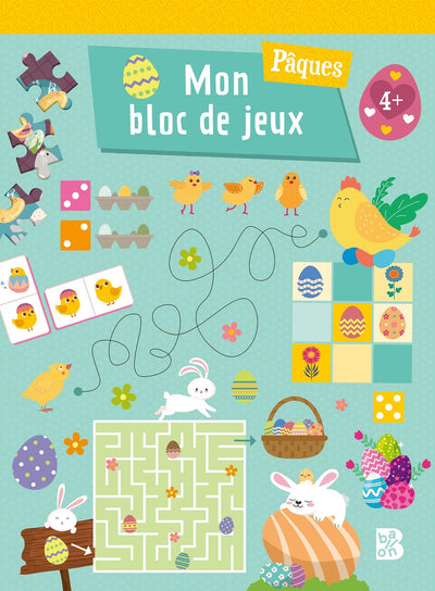 Pâques - Bloc de jeux Pâques