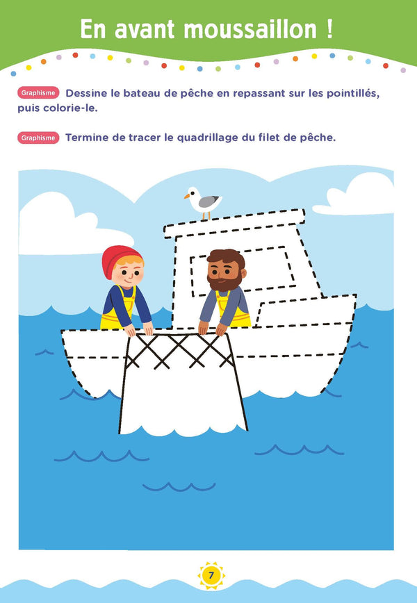 Cahier de vacances 2025, Coloriages éducatifs PS, MS, GS: Magnard, l'inventeur des cahiers de vacances