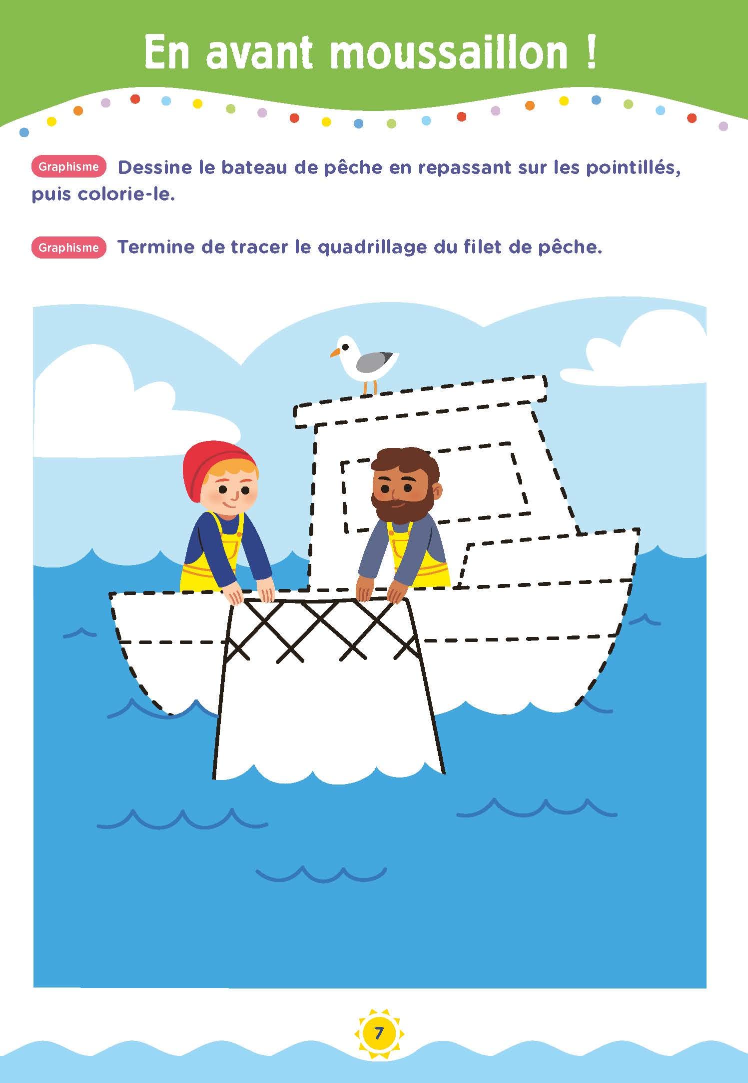 Cahier de vacances 2025, Coloriages éducatifs PS, MS, GS: Magnard, l'inventeur des cahiers de vacances