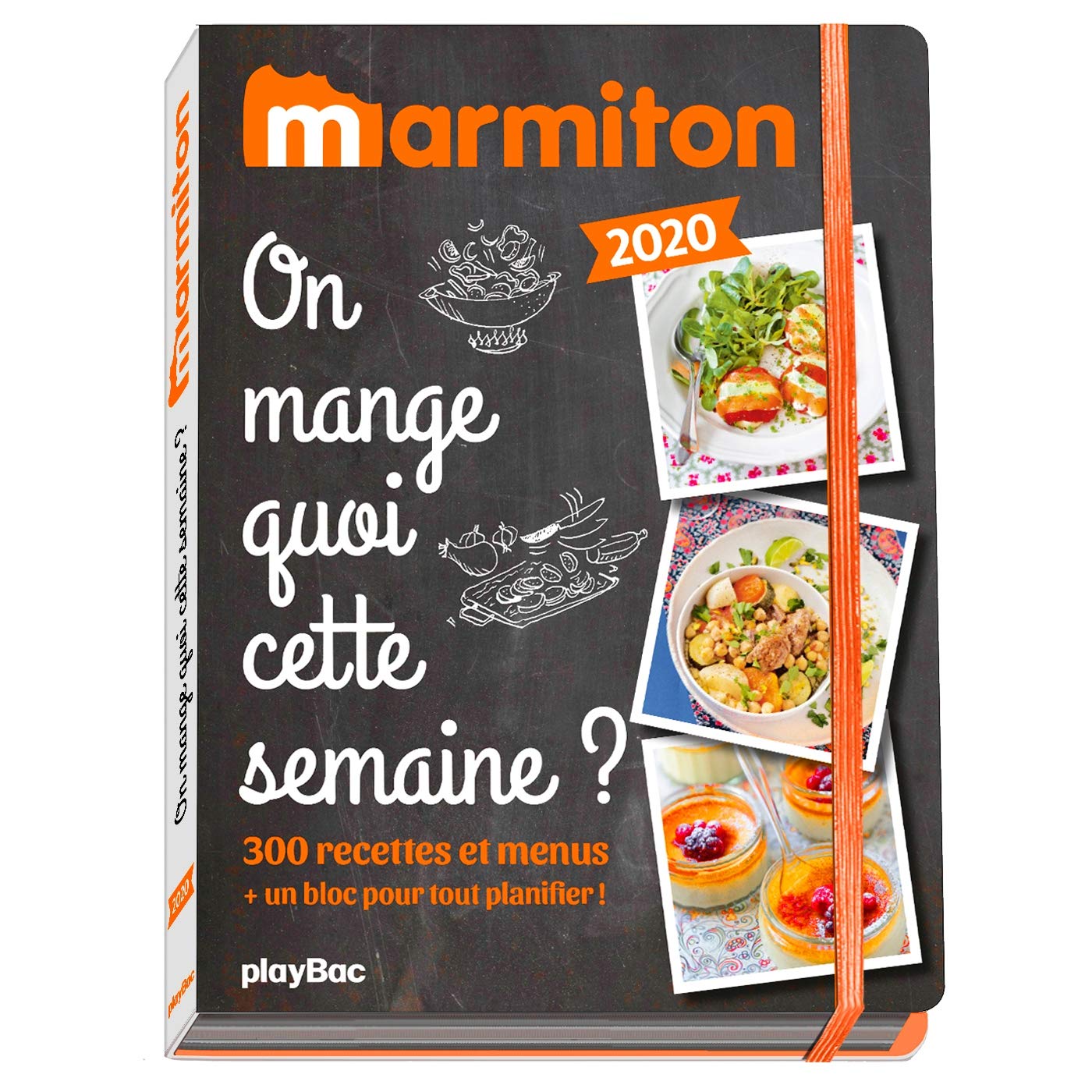 Marmiton - On mange quoi cette semaine ? Note+book