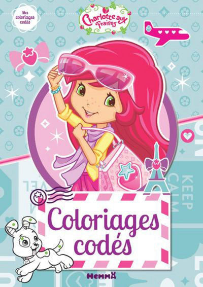 Charlotte aux Fraises - Coloriages codés