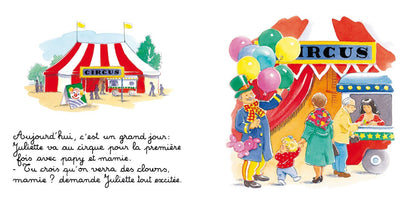 Juliette va au cirque