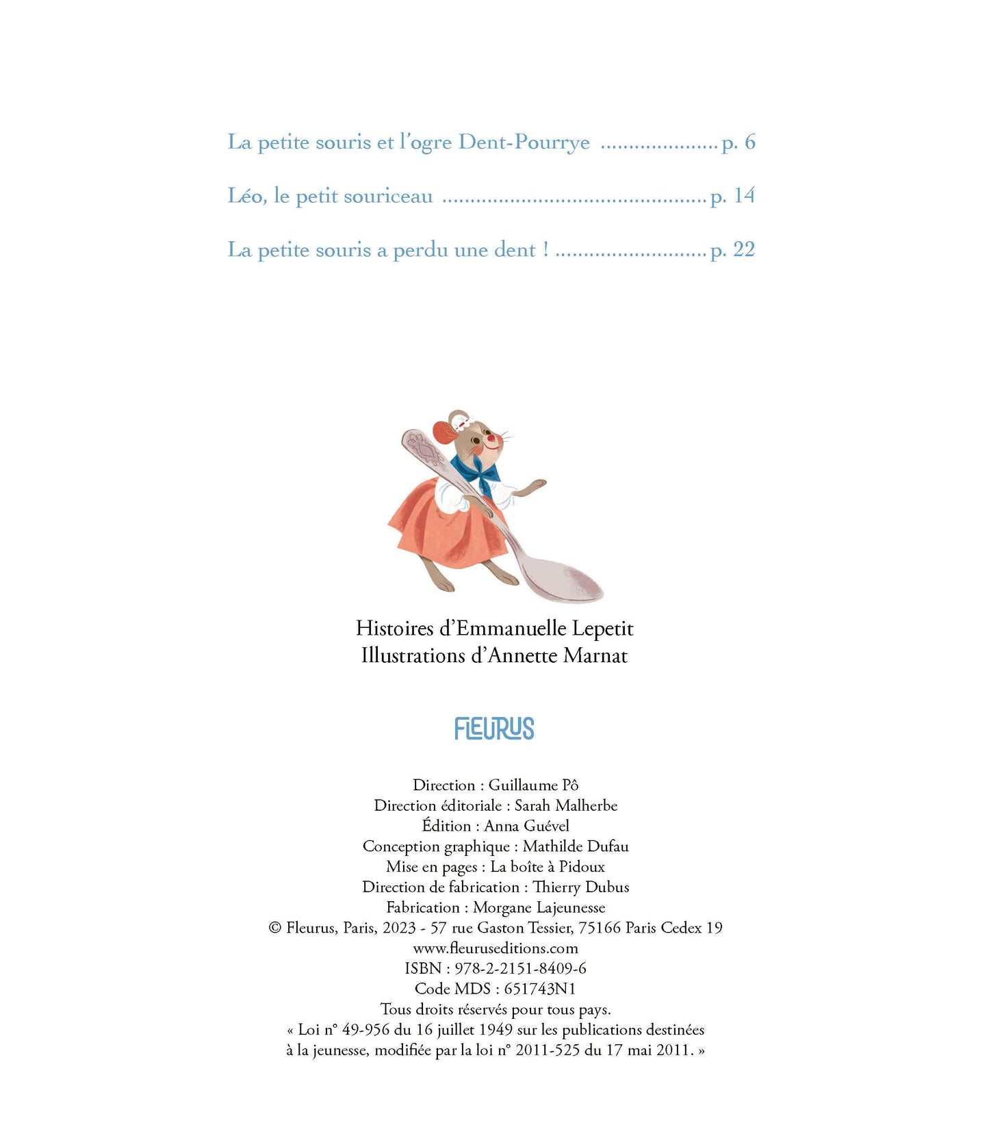 Histoires à lire avec papa et maman - La petite souris