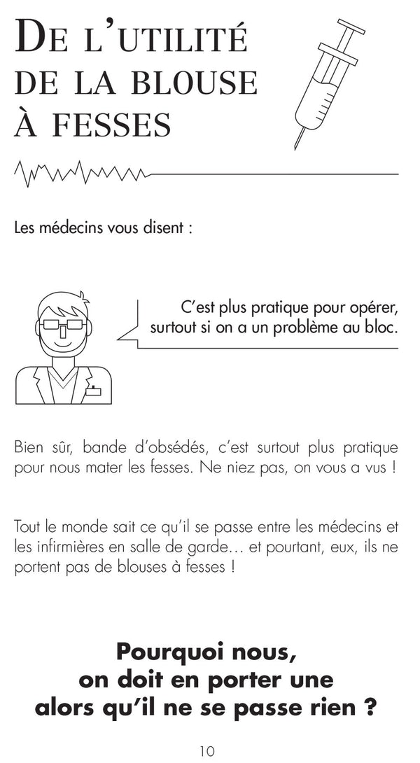 Bienvenue à l'hôpital: Le 1er livre pour rire de l'hôpital