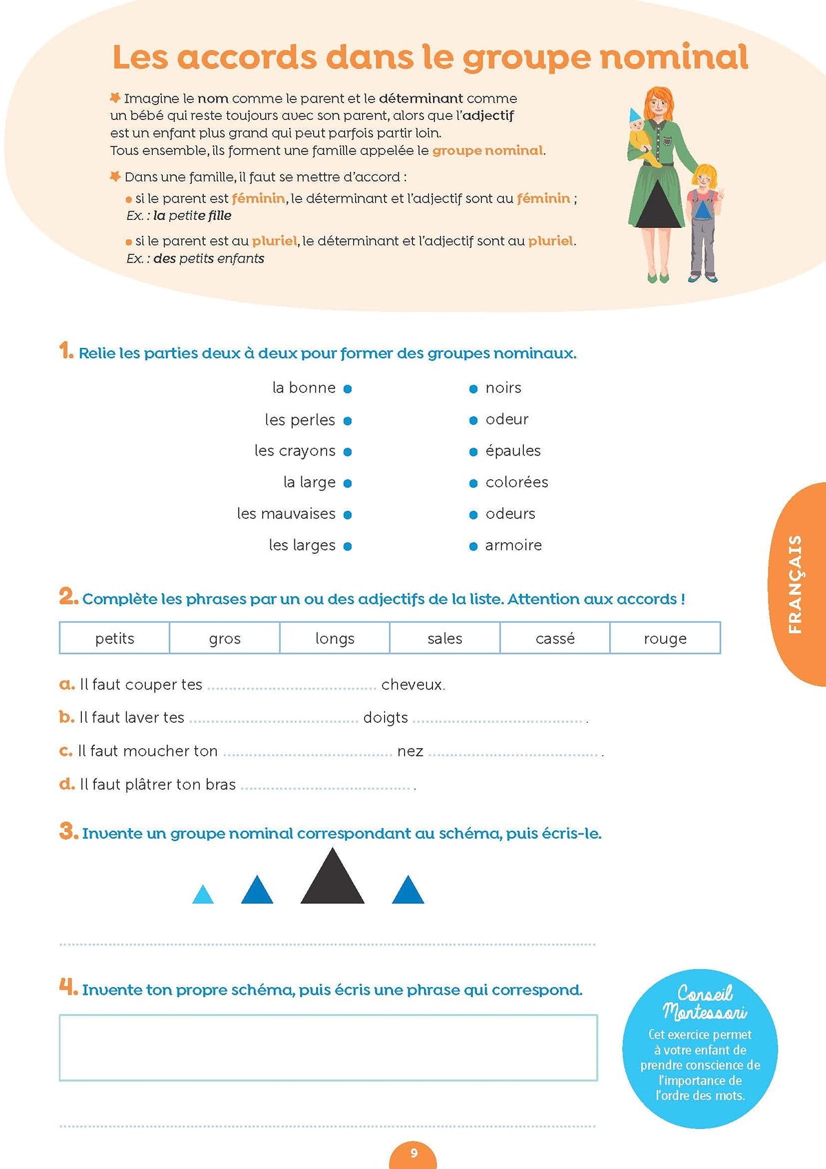 J'apprends facilement avec Montessori - CM1-CM2