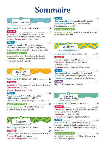 Cahier de vacances 2025, du CP vers le CE1 6-7 ans: Magnard, l’inventeur du cahier de vacances