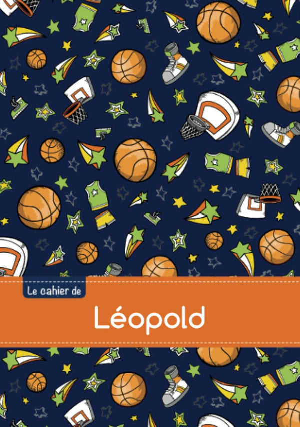 Le cahier de Léopold - Séyès, 96p, A5 - Basketball