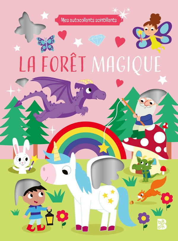 Mes autocollants scintillants - La forêt magique