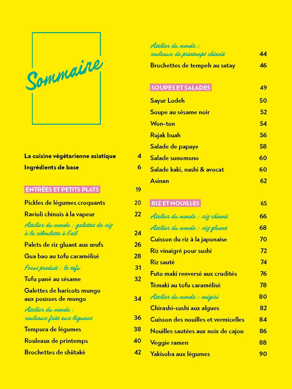 Asie veggie: Les meilleures recettes