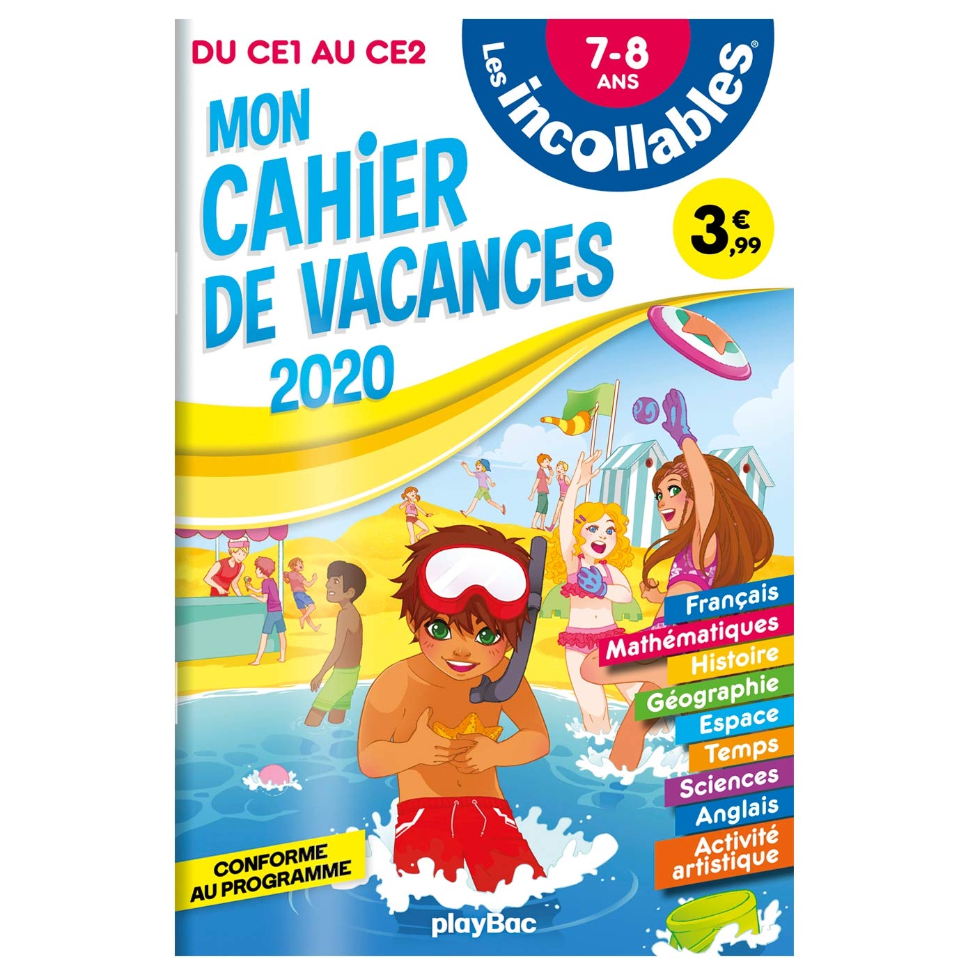 Les incollables - Cahier de vacances 2020 - Du CE1 au CE2