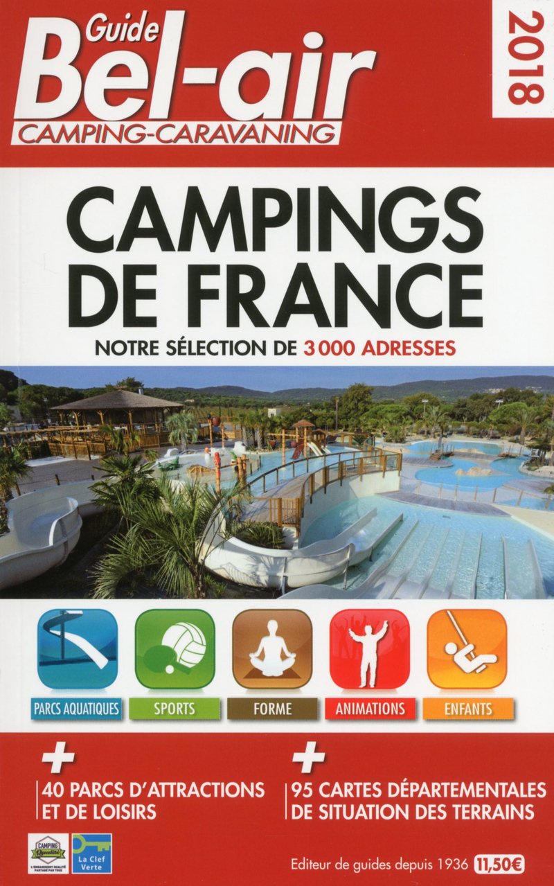 Guide Bel-air Campings de France 2018