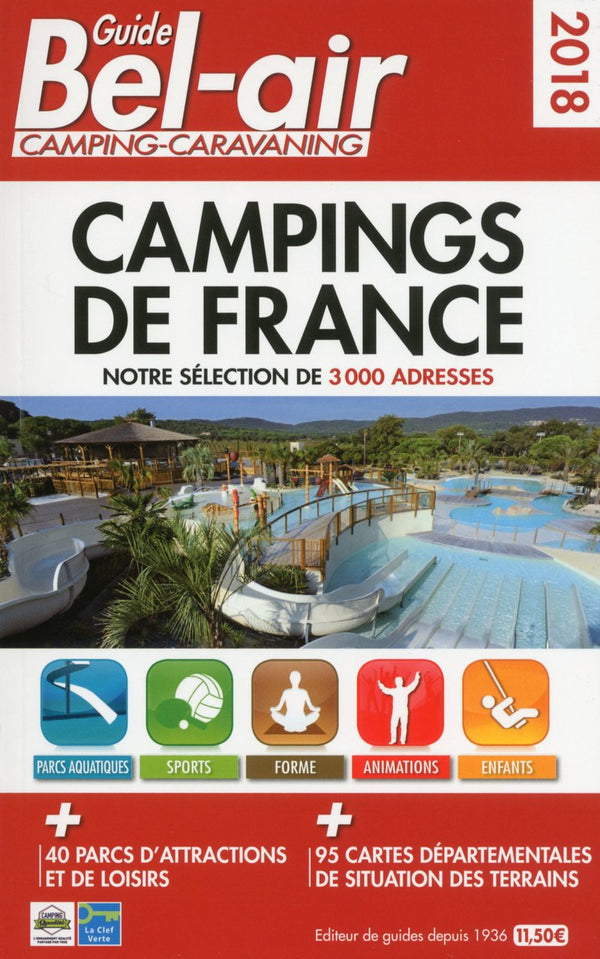 Guide Bel-air Campings de France 2018