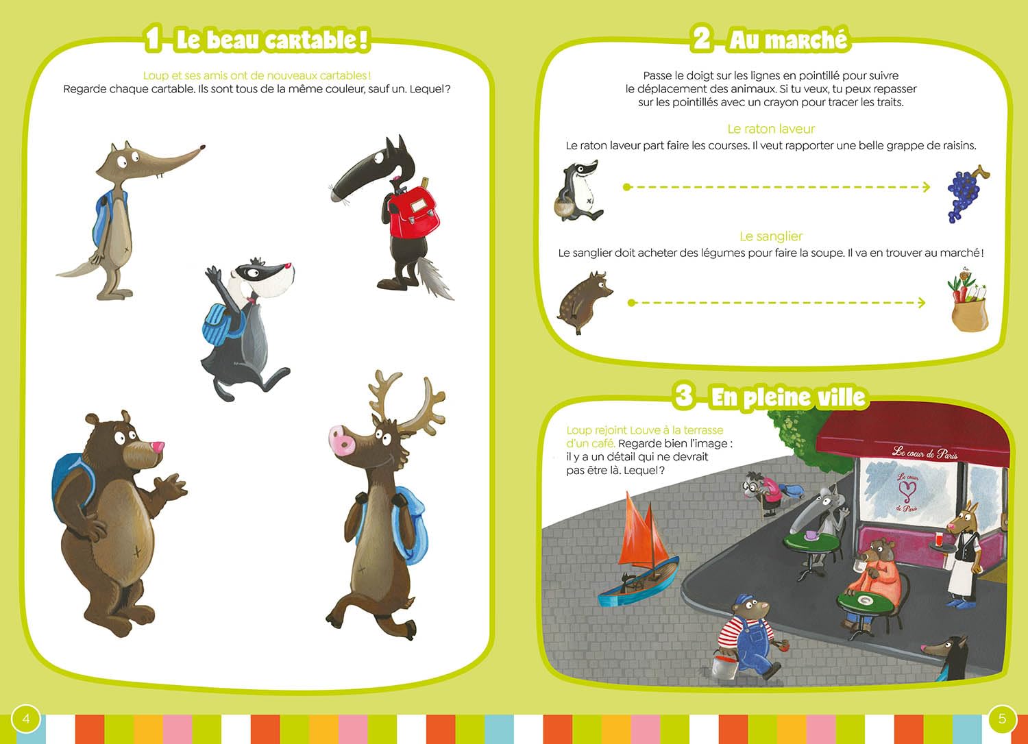 125 JEUX AVEC LOUP - AVANT L'ECOLE ET VERS LA PS